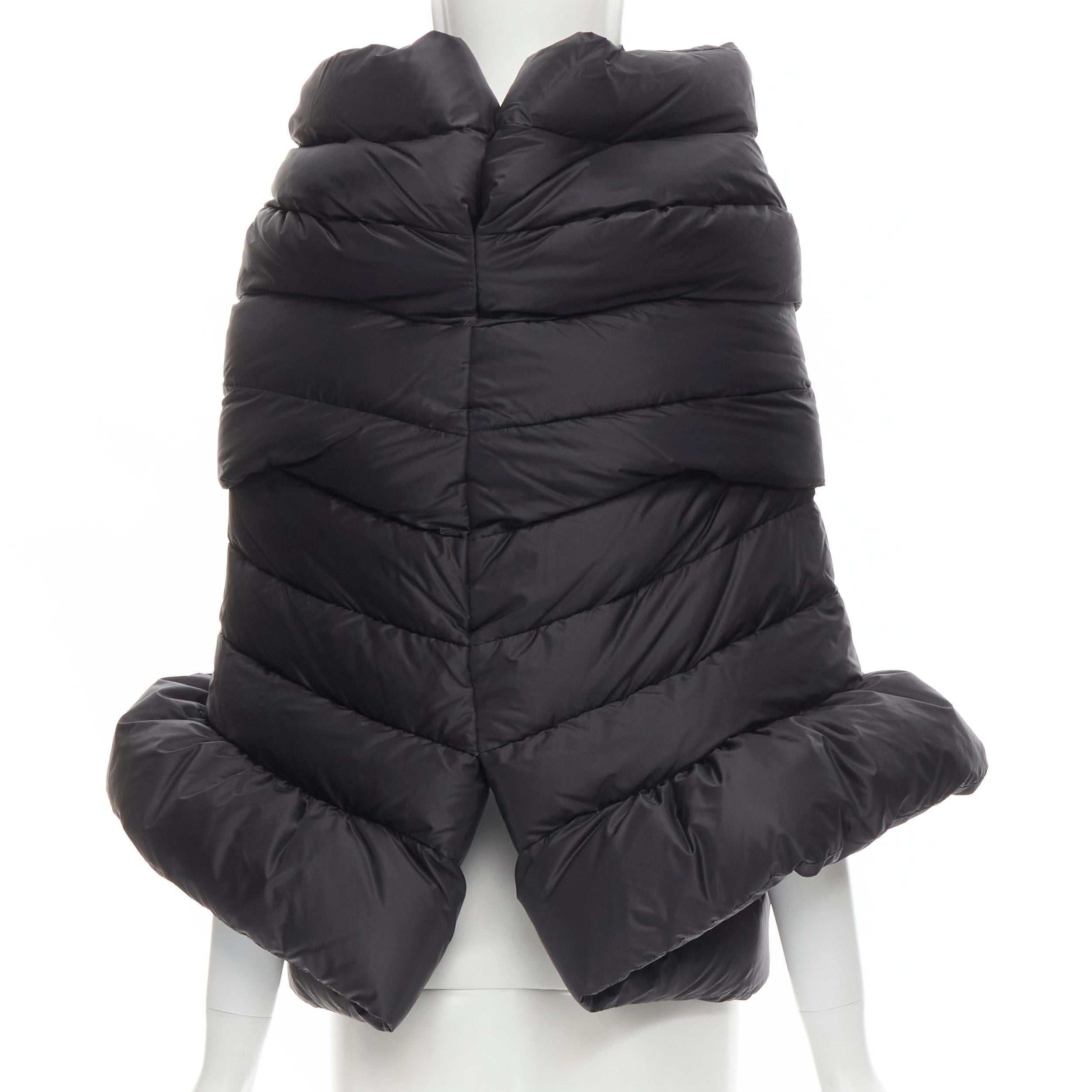balenciaga puffer scarf