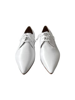 JUNYA WATANABE 2010s WHITE LEATHER DERBIES