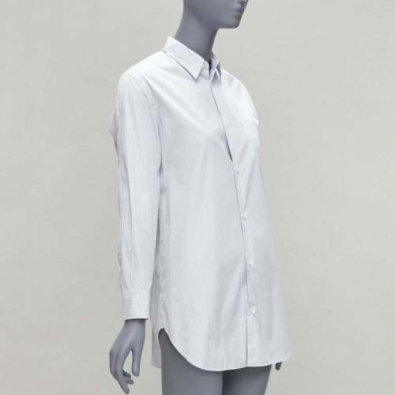 JUNYA WATANABE 2016 - Tunique à rayures bleues et blanches et dos fendu XS Bon état - En vente à Hong Kong, NT