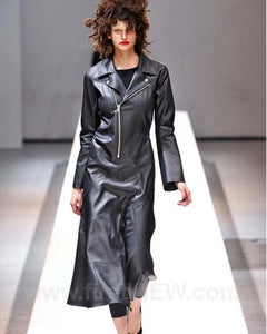 Junya Watanabe  A/W 2013 Biker Black Wool Long Jacket