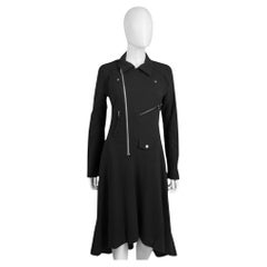 Junya Watanabe A/W 2013 Biker Black Wool Long Jacket