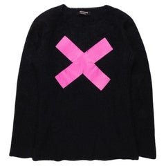 Pull en mohair « X » Junya Watanabe AW1995