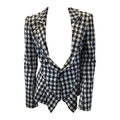 Junya Watanabe Black and White Print Jacket