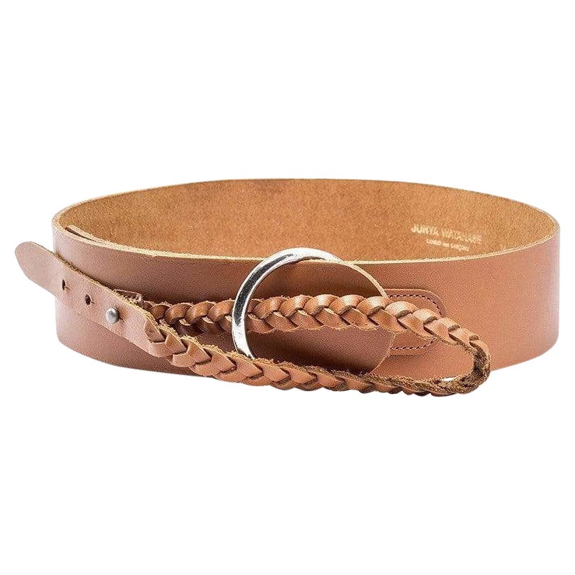 Ceinture en cuir tressé Junya Watanabe