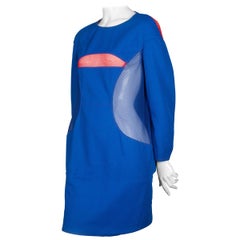 Junya Watanabe CDG Blue and Pink Mesh Dress, 2012