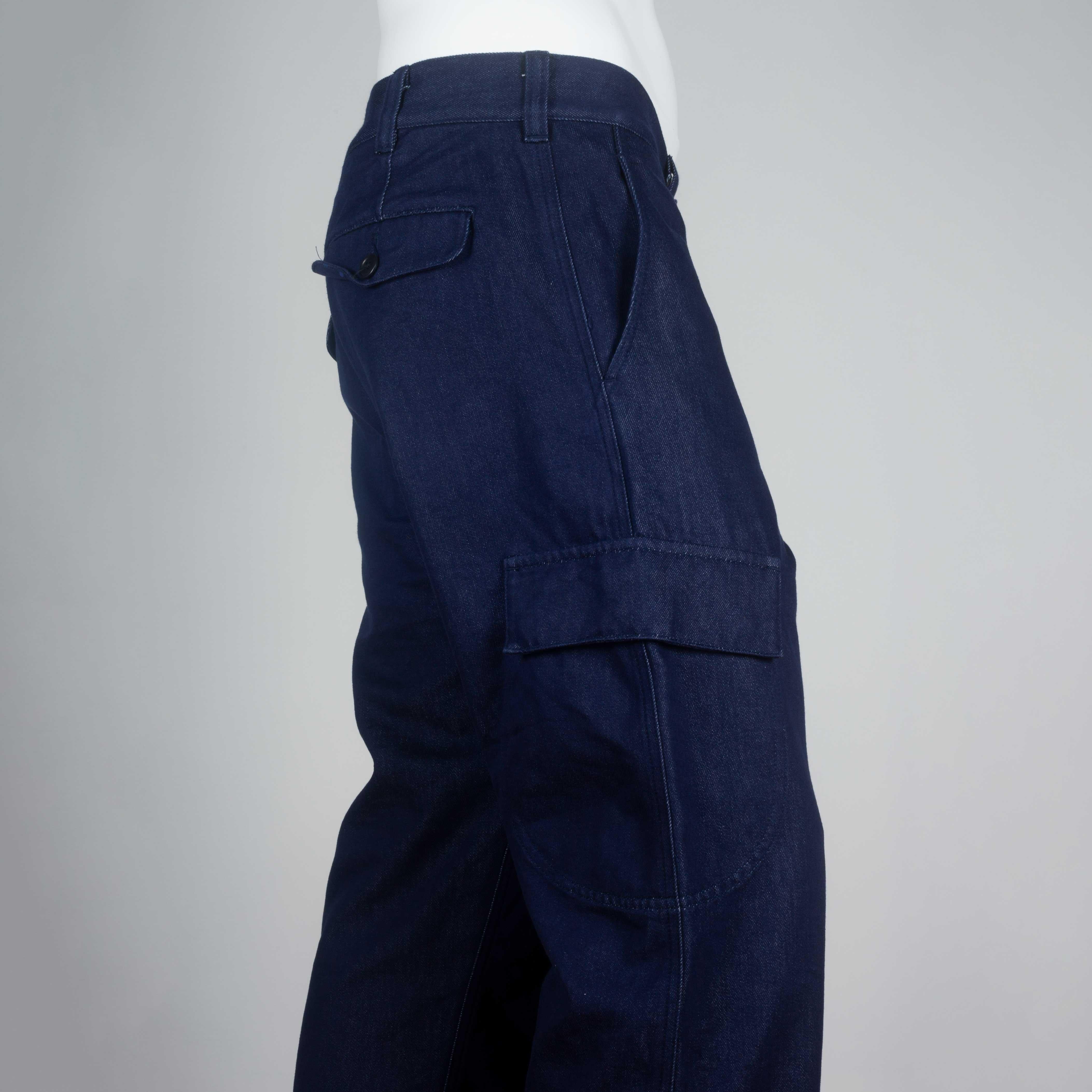 Junya Watanabe CDG Indigo Denim Cargo Pants, 2016 7