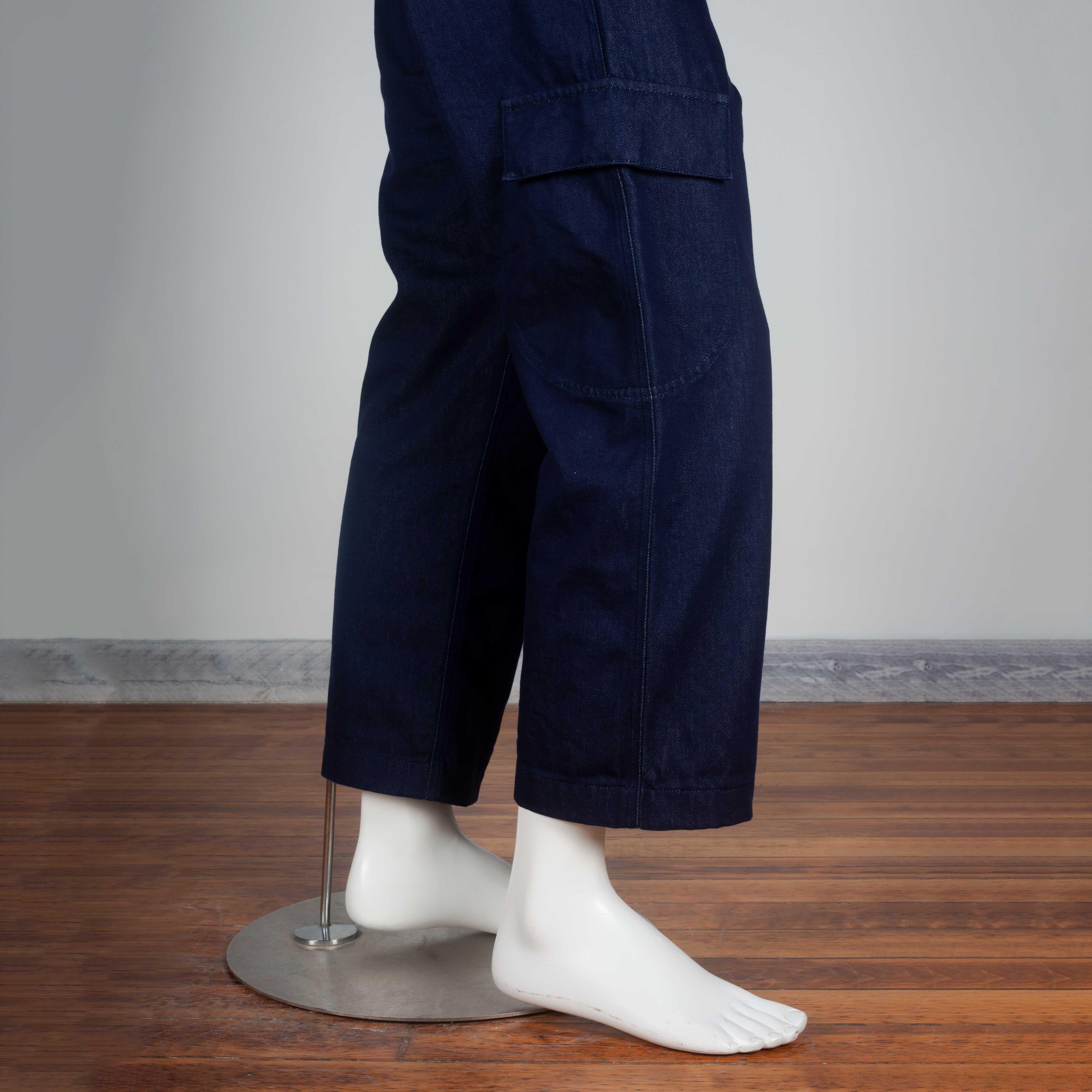 Junya Watanabe CDG Indigo Denim Cargo Pants, 2016 8