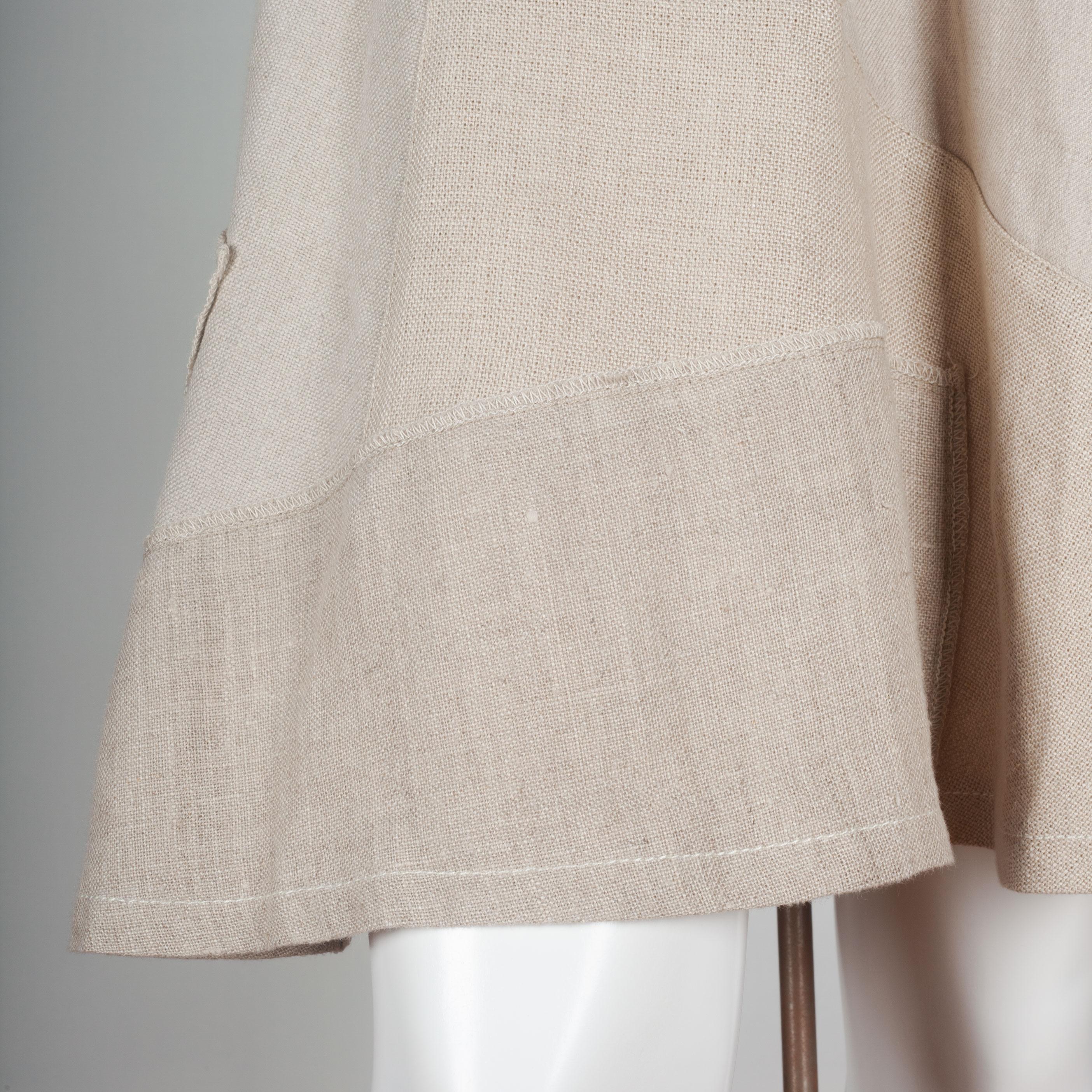 Junya Watanabe CDG Linen A-Line Skirt, 2013 5