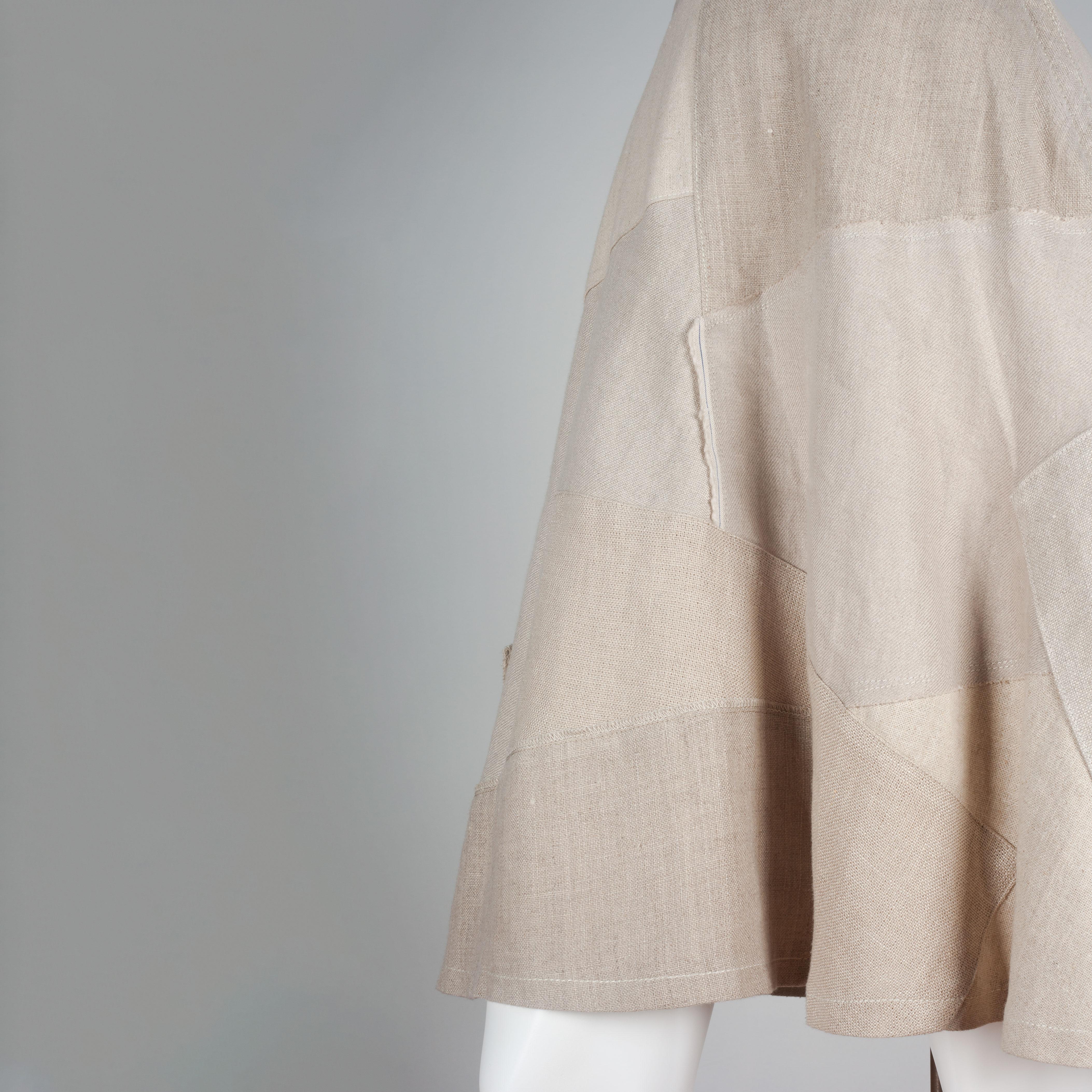 Junya Watanabe CDG Linen A-Line Skirt, 2013 2