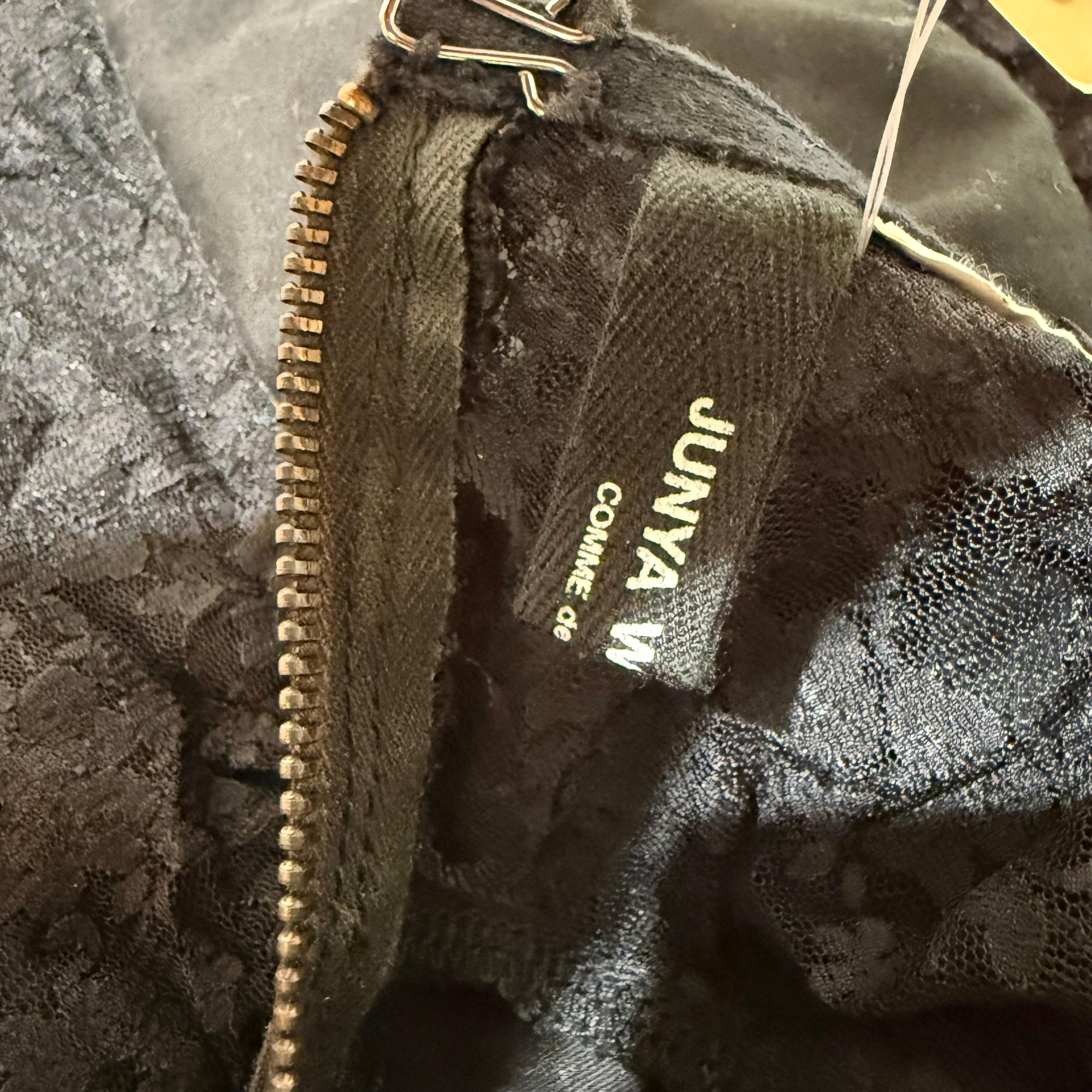 Junya Watanabe Comme des Garçons Black Lace Skirt S For Sale 2