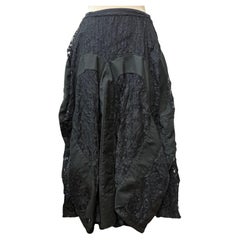 Junya Watanabe Comme des Garçons Black Lace Skirt S