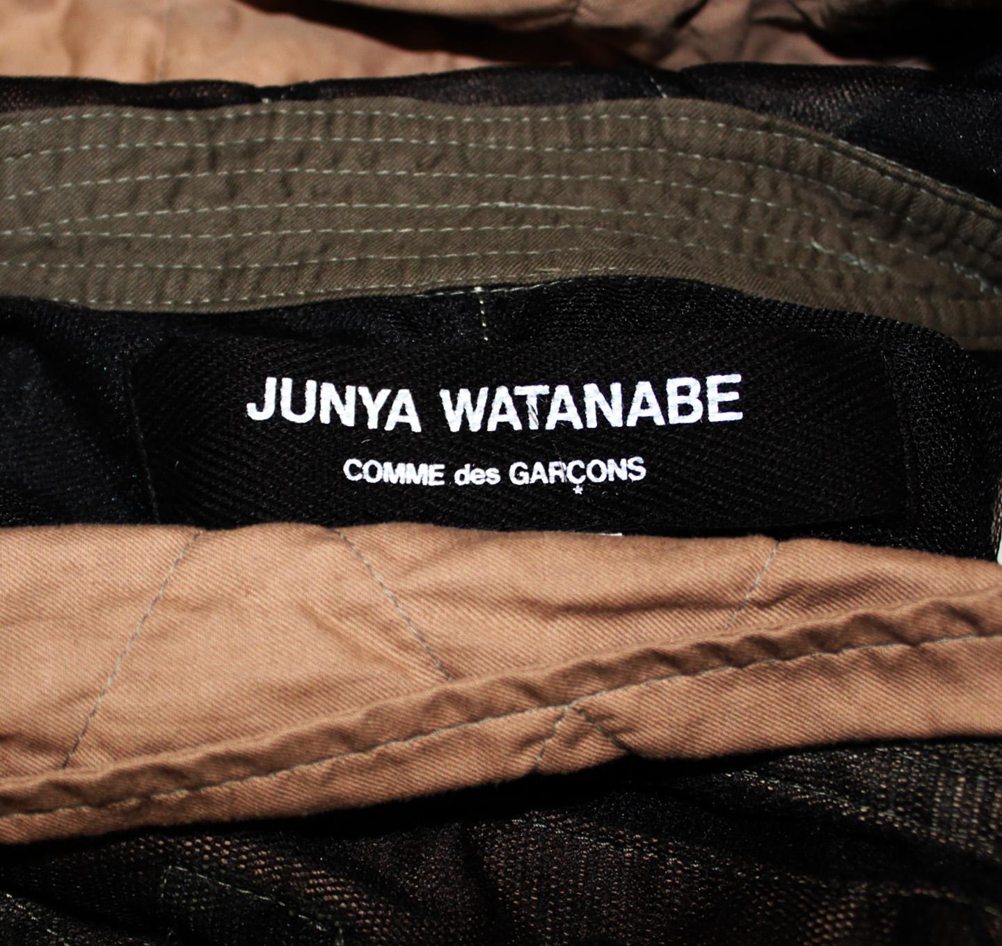 Junya Watanabe Comme des Garcons Black Mesh Jacket In Excellent Condition In Palm Beach, FL
