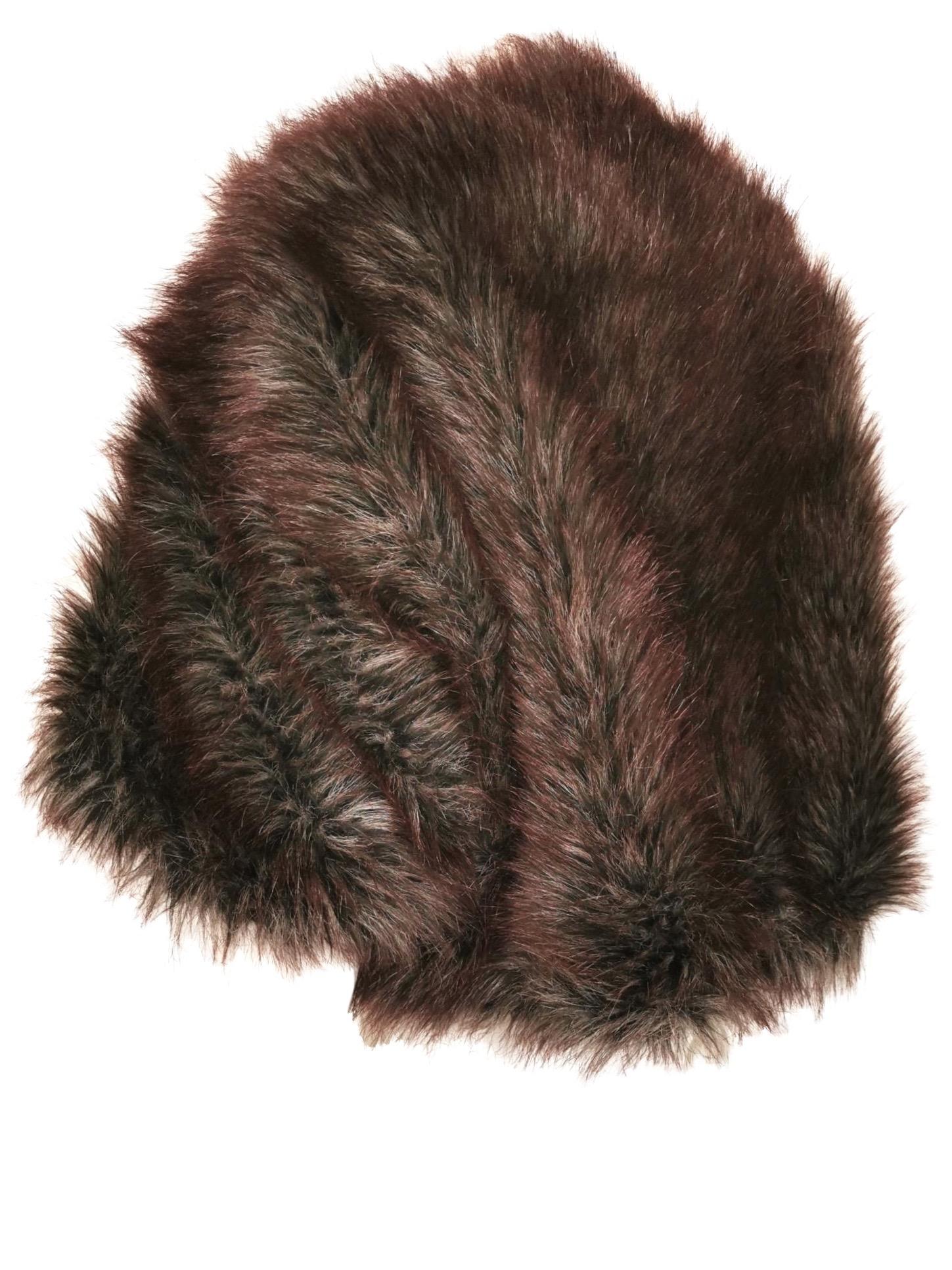 Junya Watanabe Comme des Garcons Faux Fur Ball Jacket/Shrug F/W 2011 For Sale 4