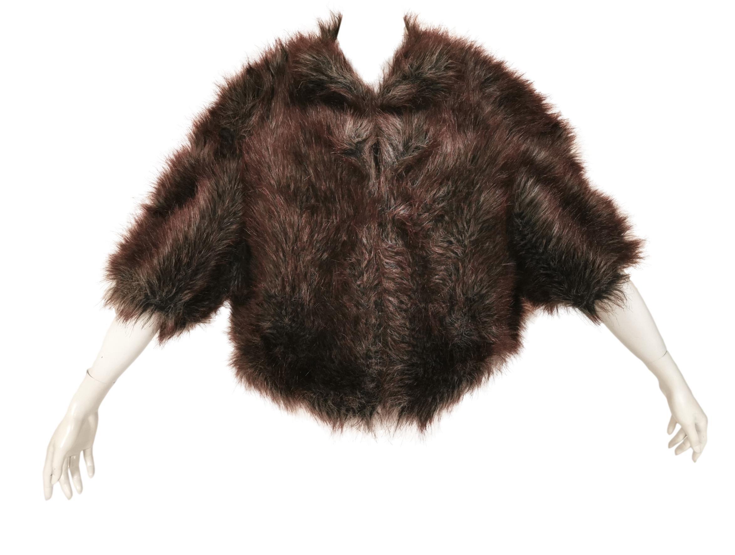 Junya Watanabe Comme des Garcons Faux Fur Ball Jacket/Shrug F/W 2011 In Excellent Condition For Sale In Bath, GB