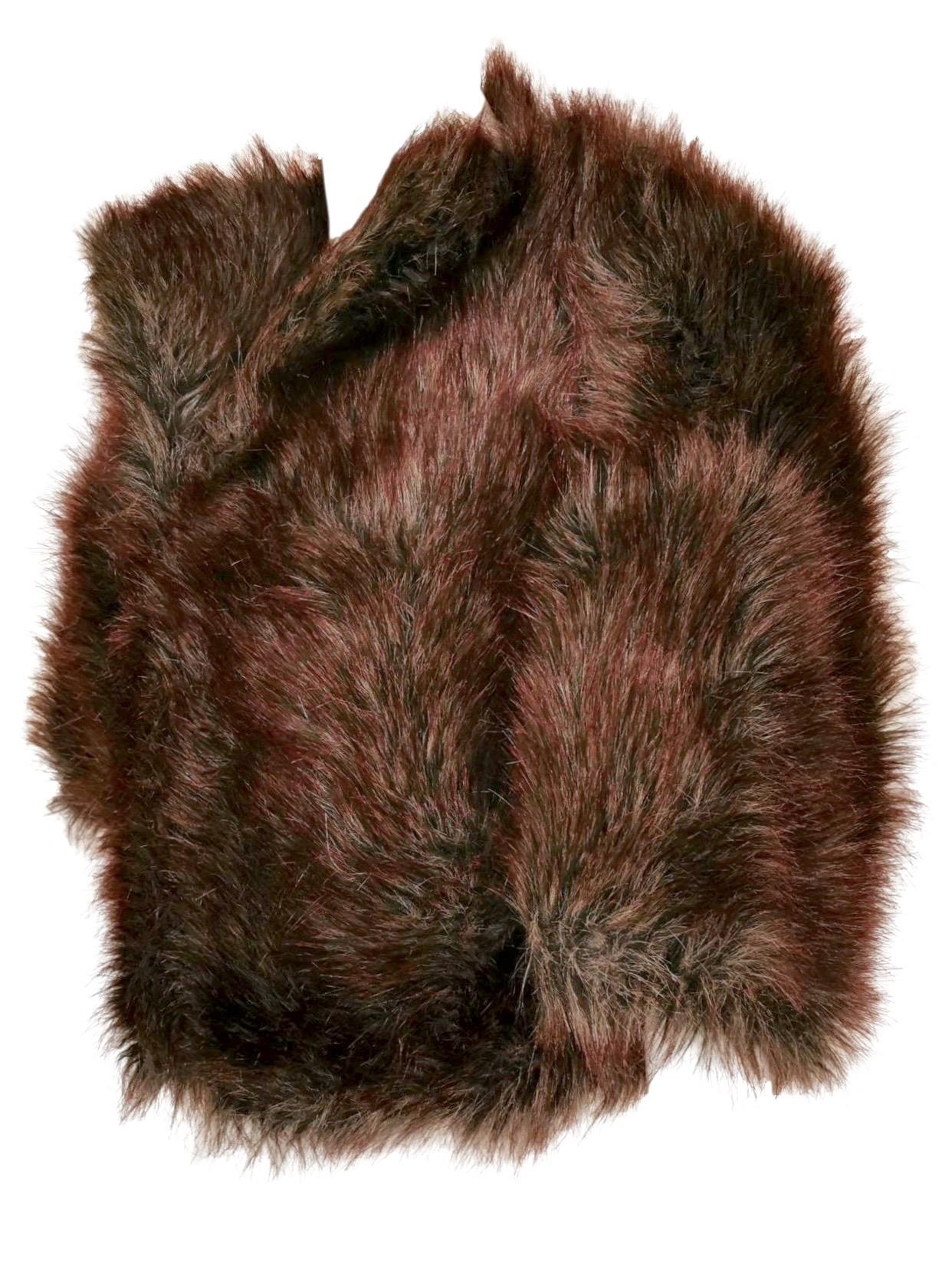 Junya Watanabe Comme des Garcons Faux Fur Ball Jacket/Shrug F/W 2011 For Sale 2