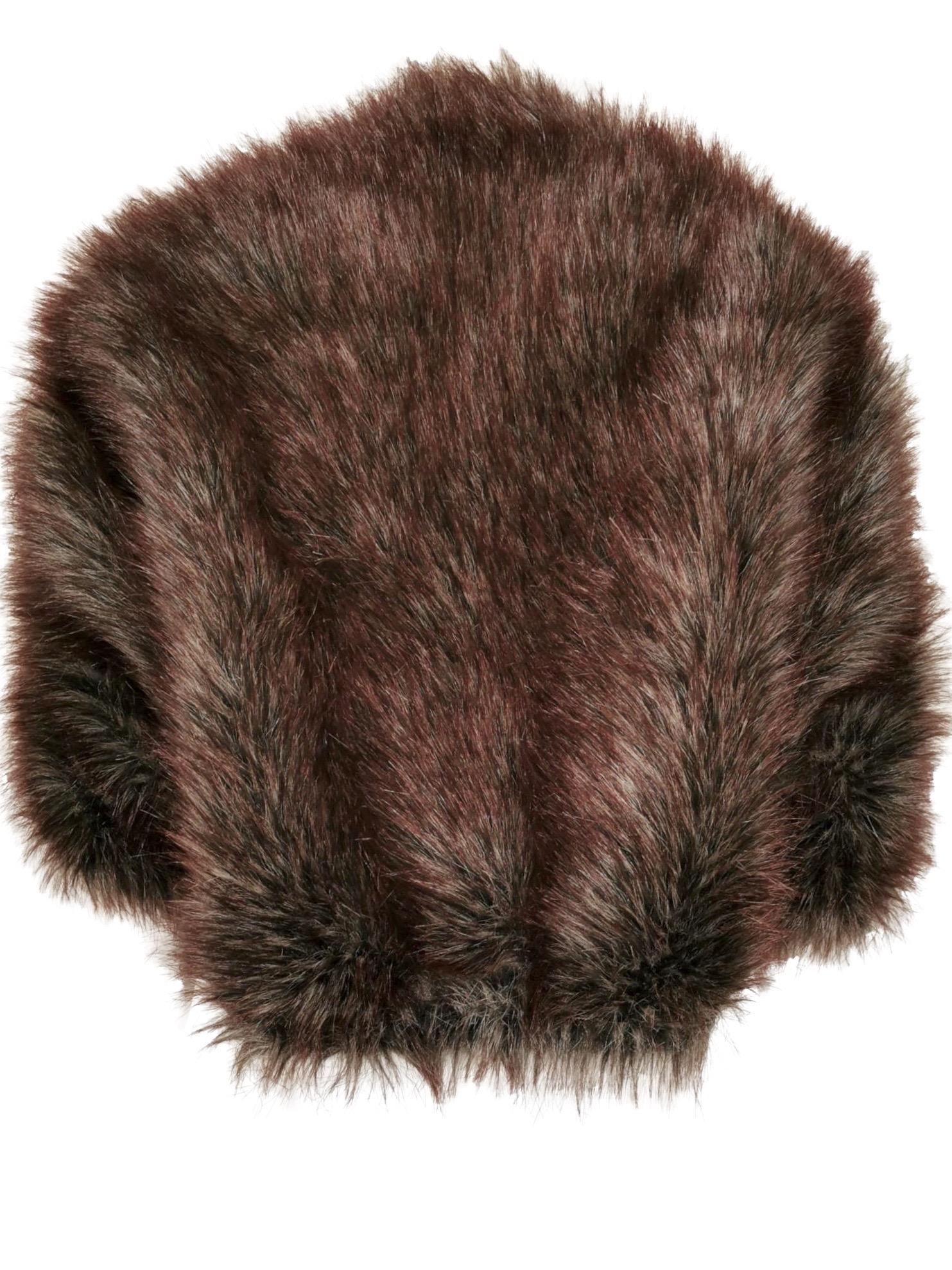 Junya Watanabe Comme des Garcons Faux Fur Ball Jacket/Shrug F/W 2011 For Sale 3