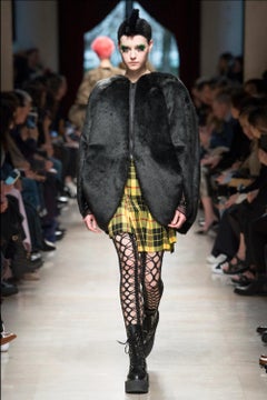 Junya Watanabe Comme des Garçons Faux Fur Cape A/W 2017