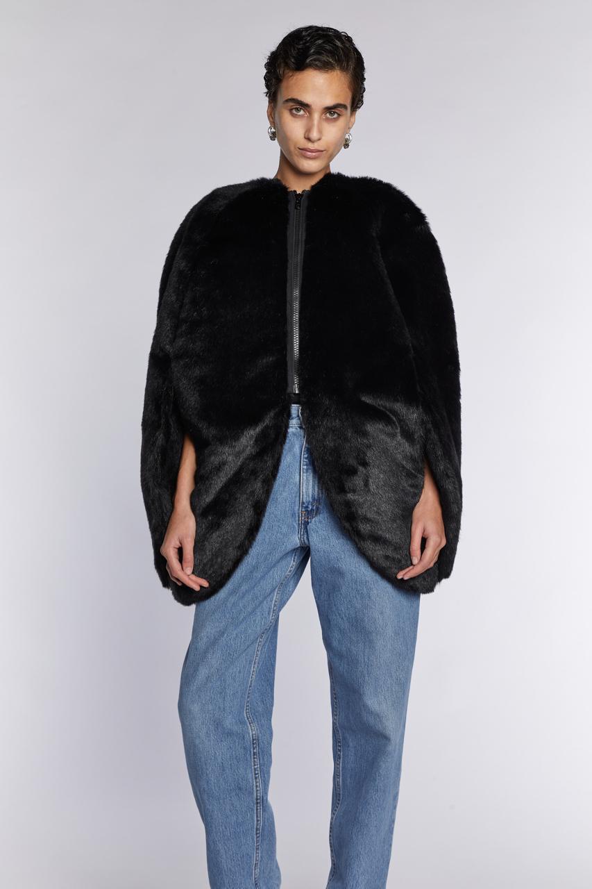 Women's Junya Watanabe Comme des Garçons Faux Fur Cape A/W 2017