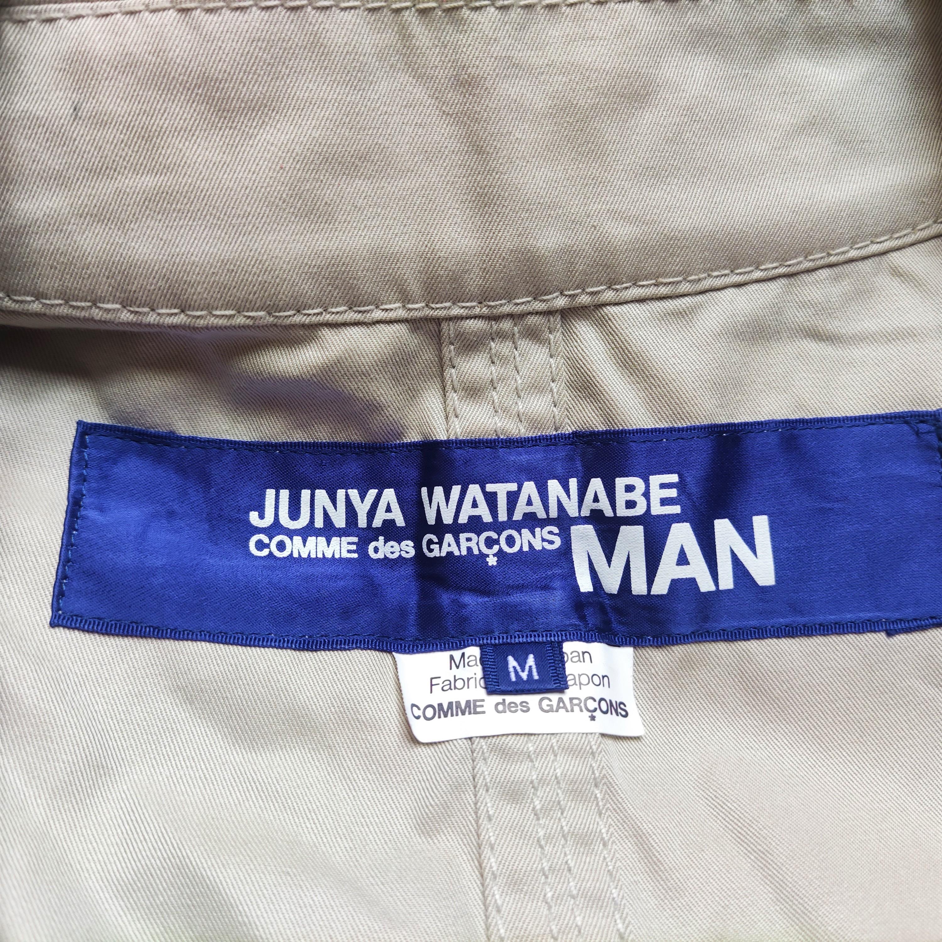 Junya Watanabe Comme des Garcons Man Working Hardwork Jacke Trenchcoat im Angebot 7