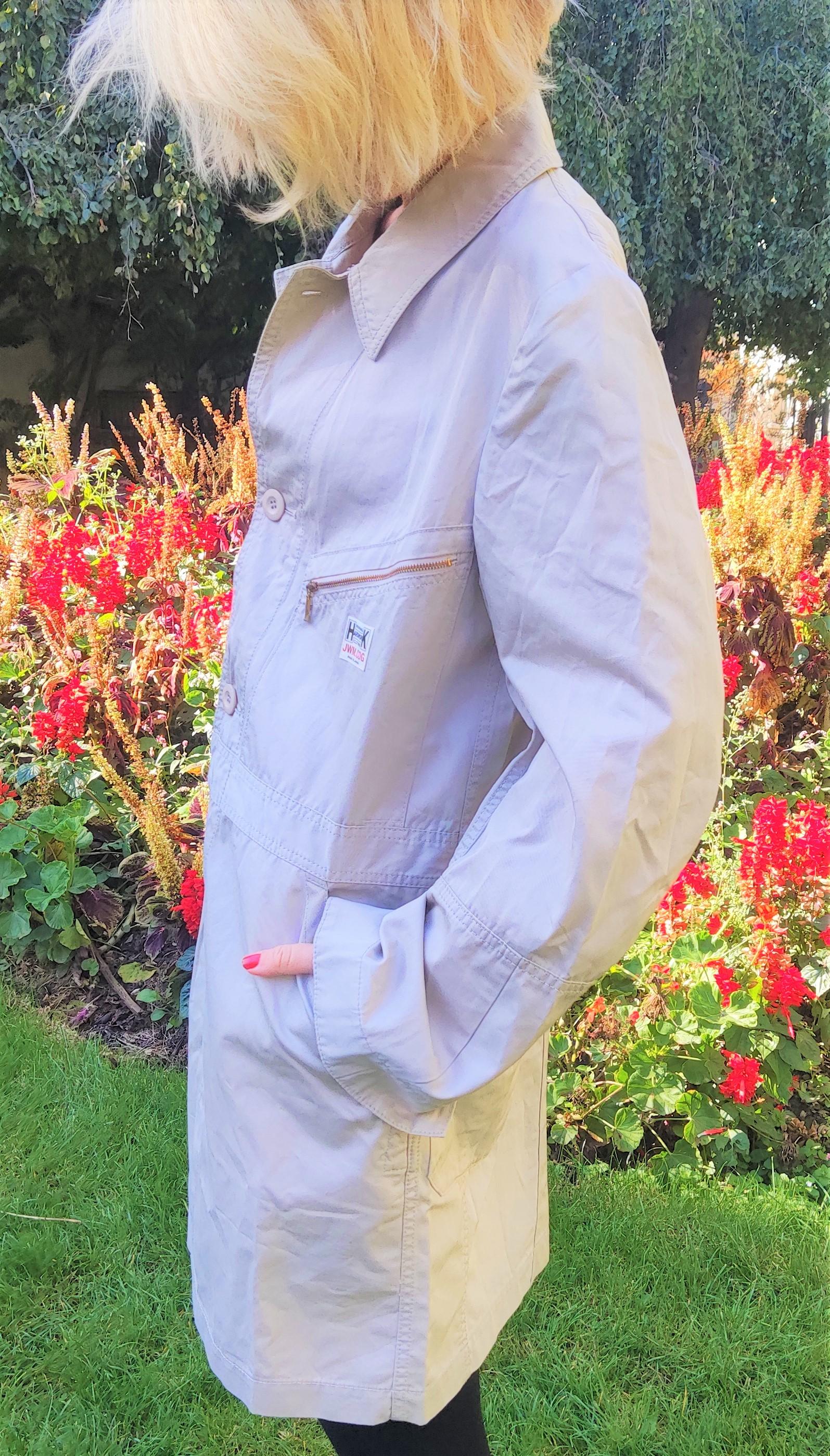 Junya Watanabe Comme des Garcons Man Working Hardwork Jacket Trench Coat In Excellent Condition For Sale In PARIS, FR