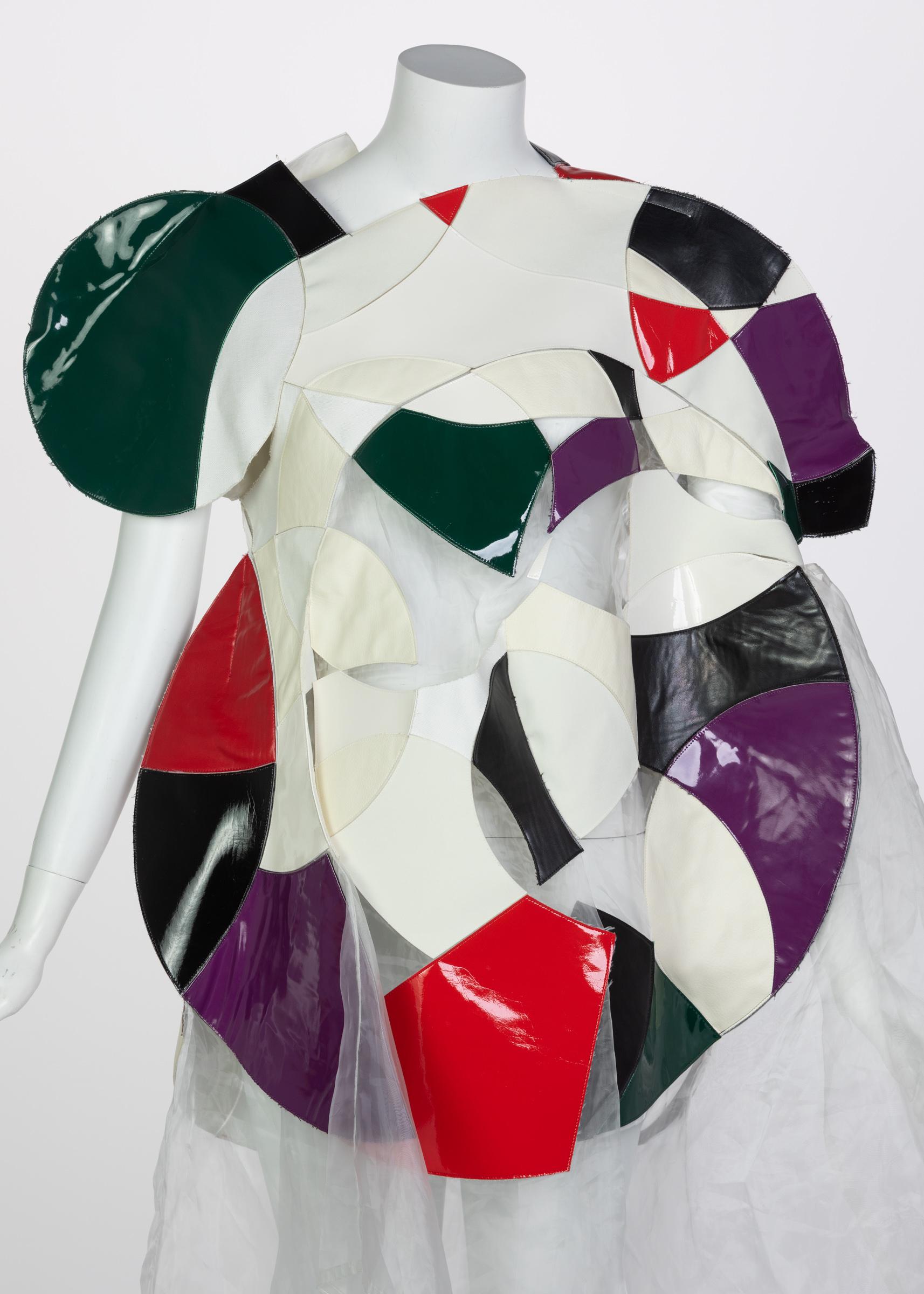 Junya Watanabe Comme des Garcons Orphic-Cubism Dress Runway, 2015 In Excellent Condition In Boca Raton, FL
