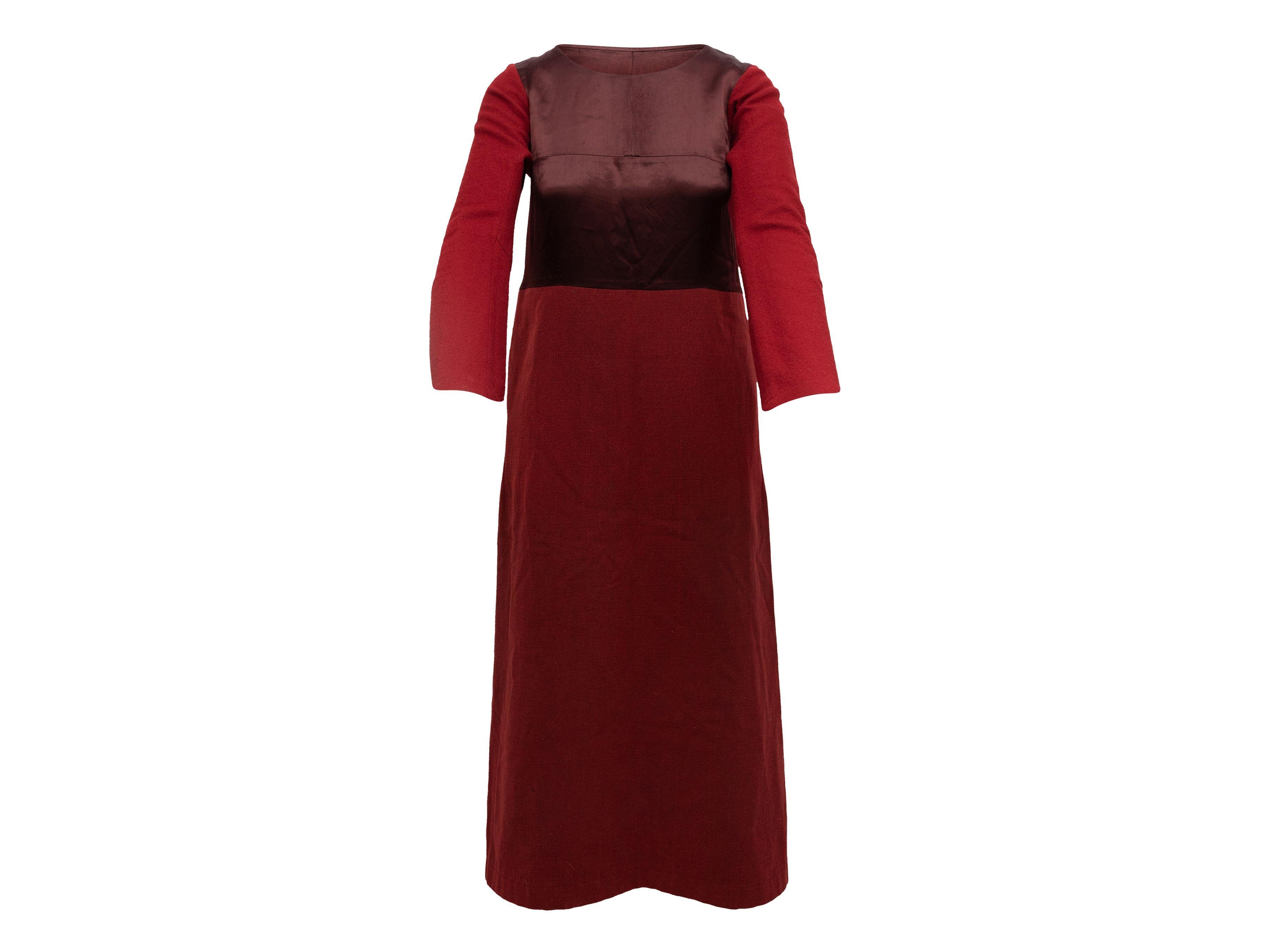 Women's Junya Watanabe Comme Des Garcons Red 1996 Dress