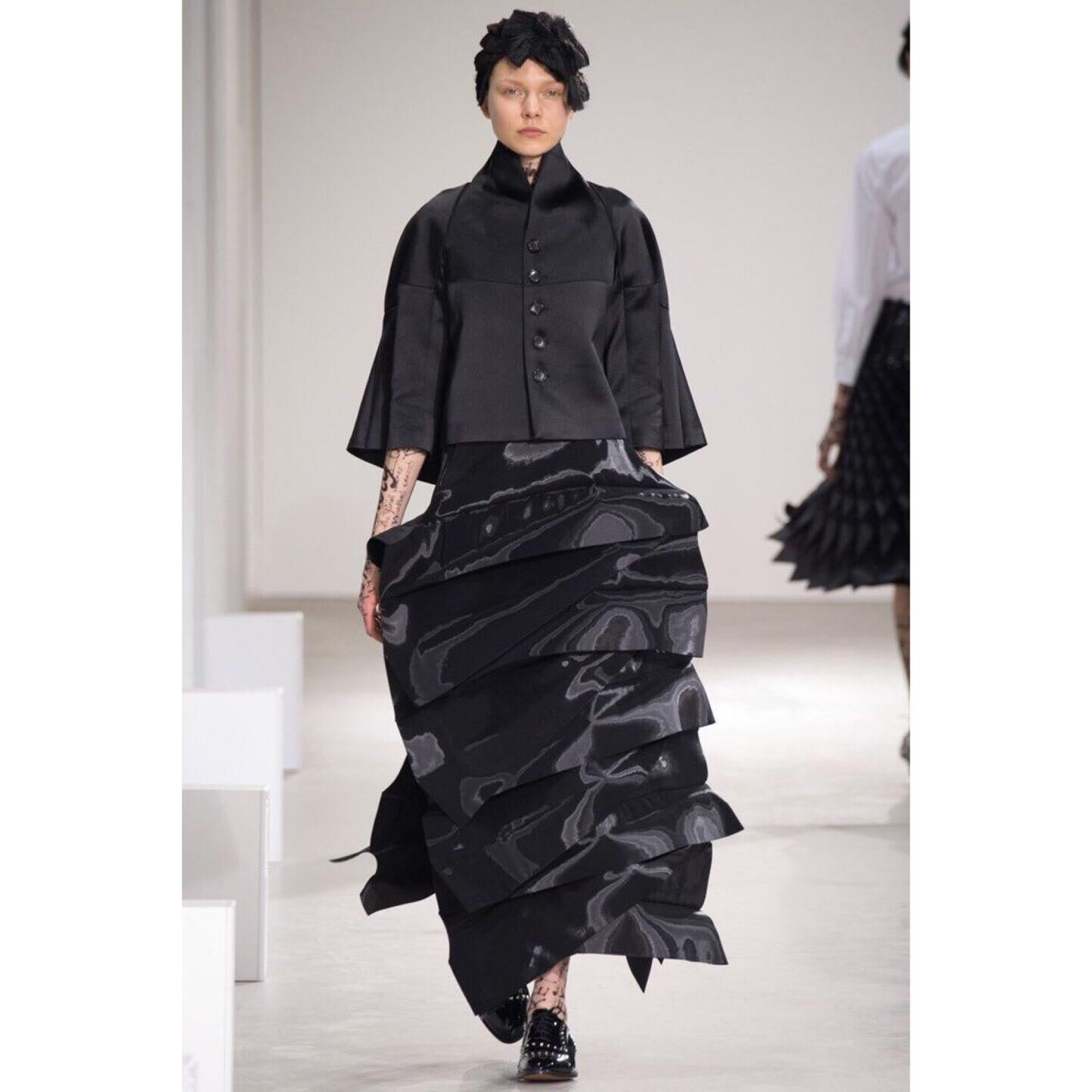 Protégé of the notorious avant-gardist Rei Kawakubo of Comme de Garçon, Junya Watanabe is a masterful designer in his own rite. Like many in the Japanese avant-garde tradition, Watanabe evokes a sense of calculated structure, geometry and volume in