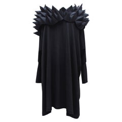 Junya Watanabe – Comme des Garçons spectacular black dress with picots