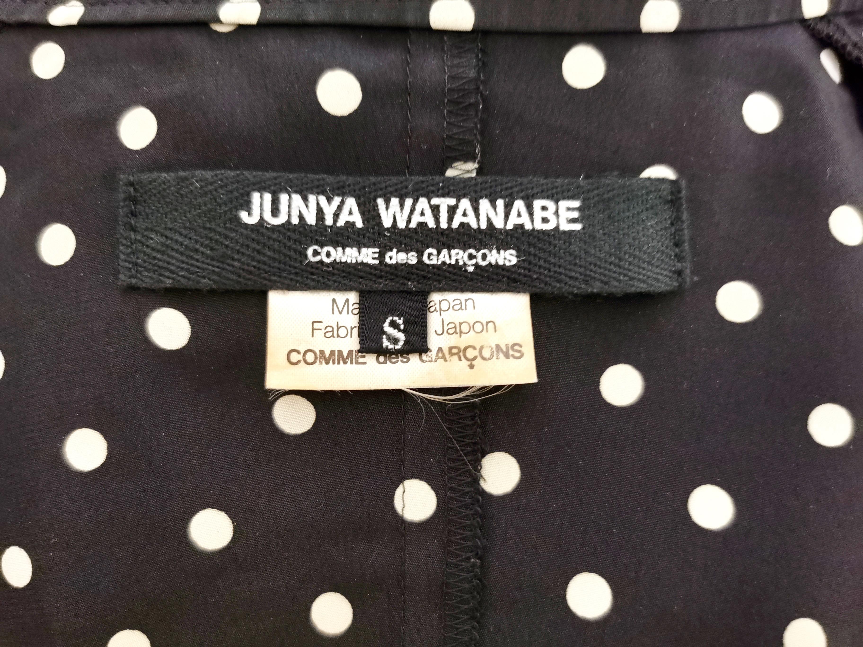 Junya Watanabe Comme des Garcons Twisted Polka Dot Cardigan Dress AD 2007 For Sale 10