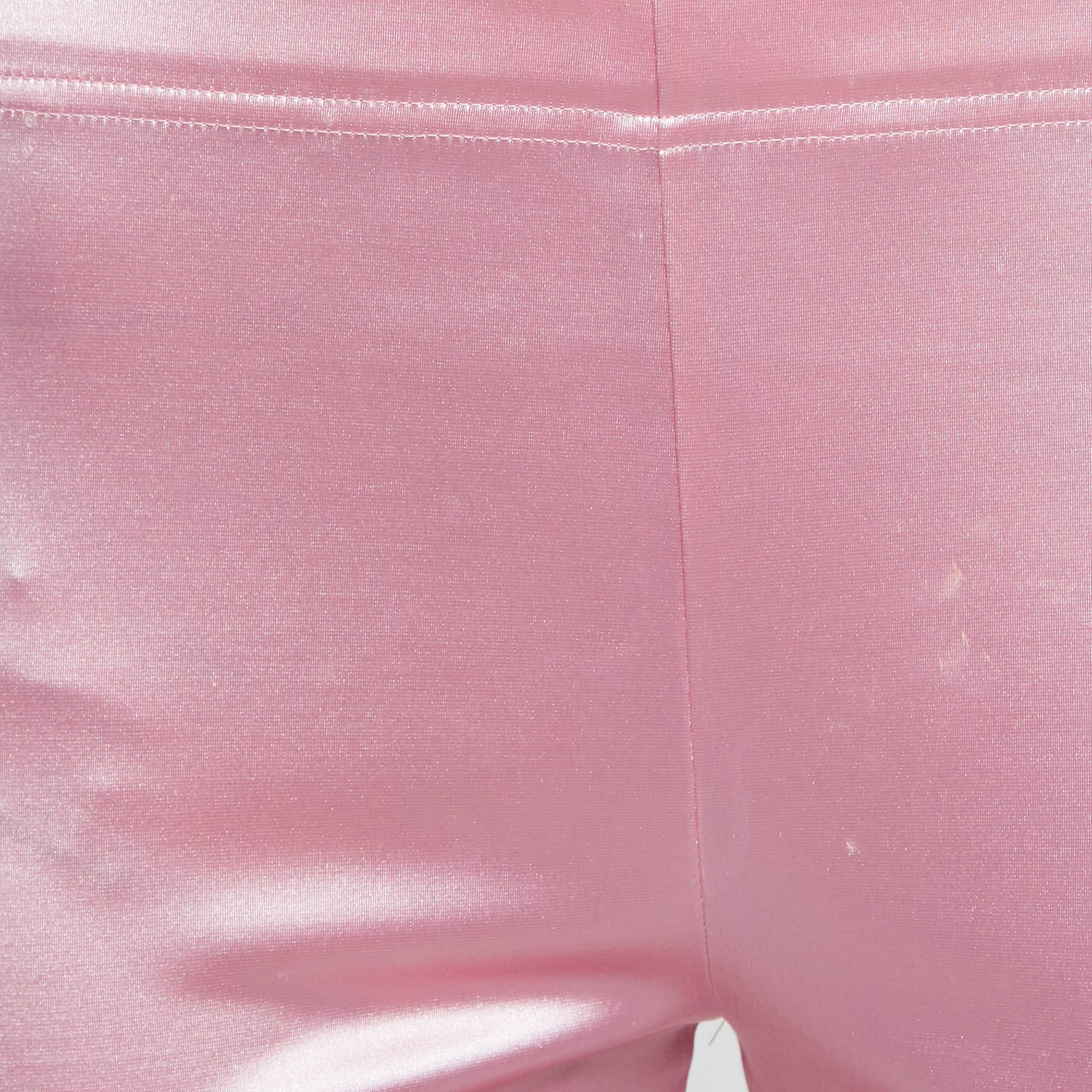 Junya Watanabe Commes Des Garcons Mallas de punto rosa L Marrón en venta