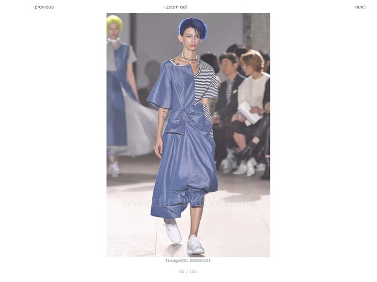 Junya Watanabe Denim Dress For Sale at 1stDibs