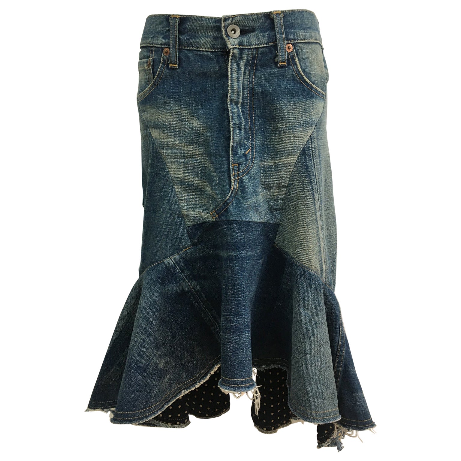Denim-Jeans-Patchrock von Junya Watanabe AD2013