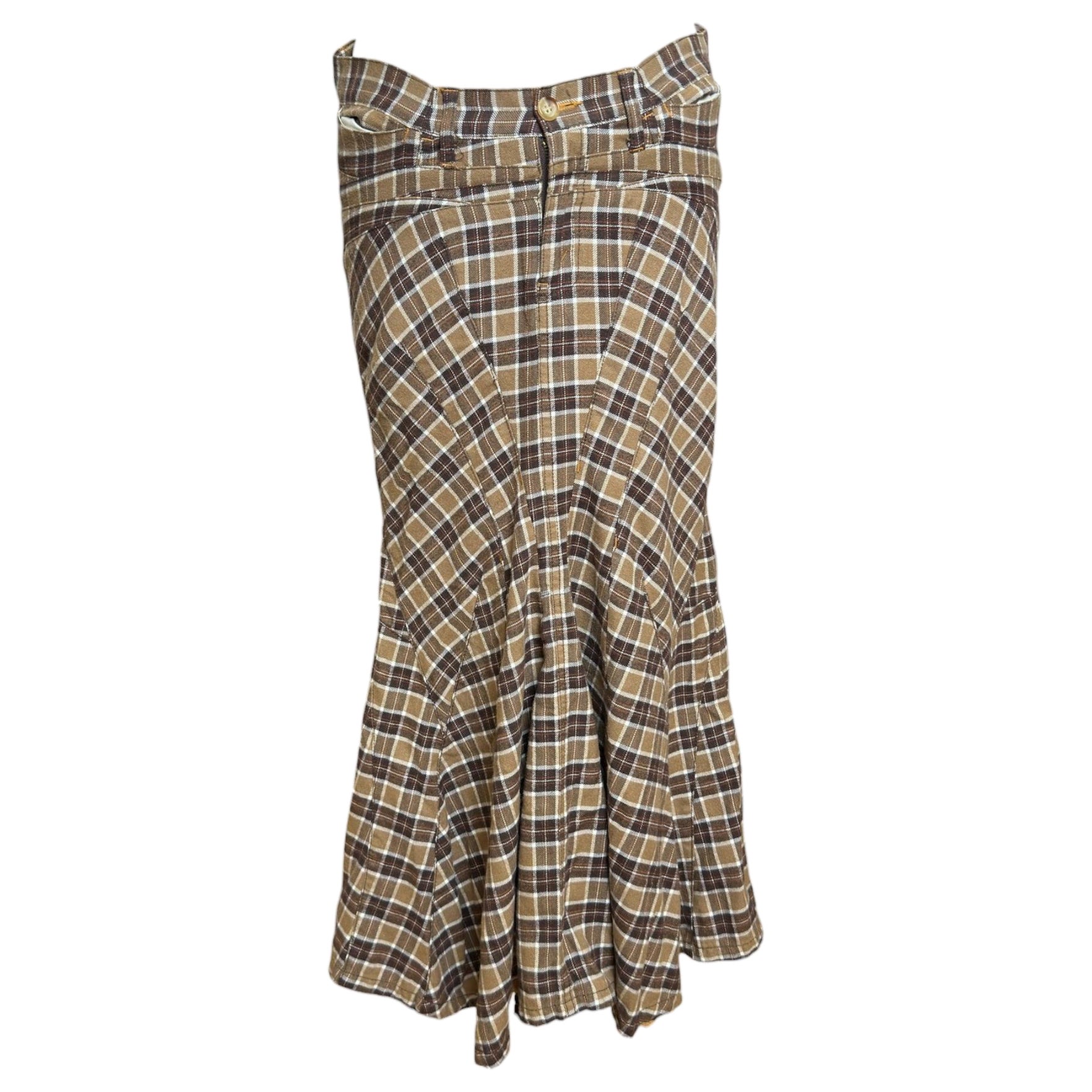 Junya Watanabe F/W 2004 Wool Wrap Maxi Skirt