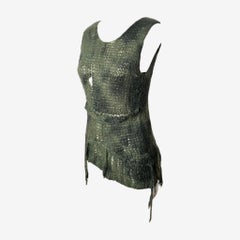 Junya Watanabe F/W 2006 Distressed Knit Tank Top