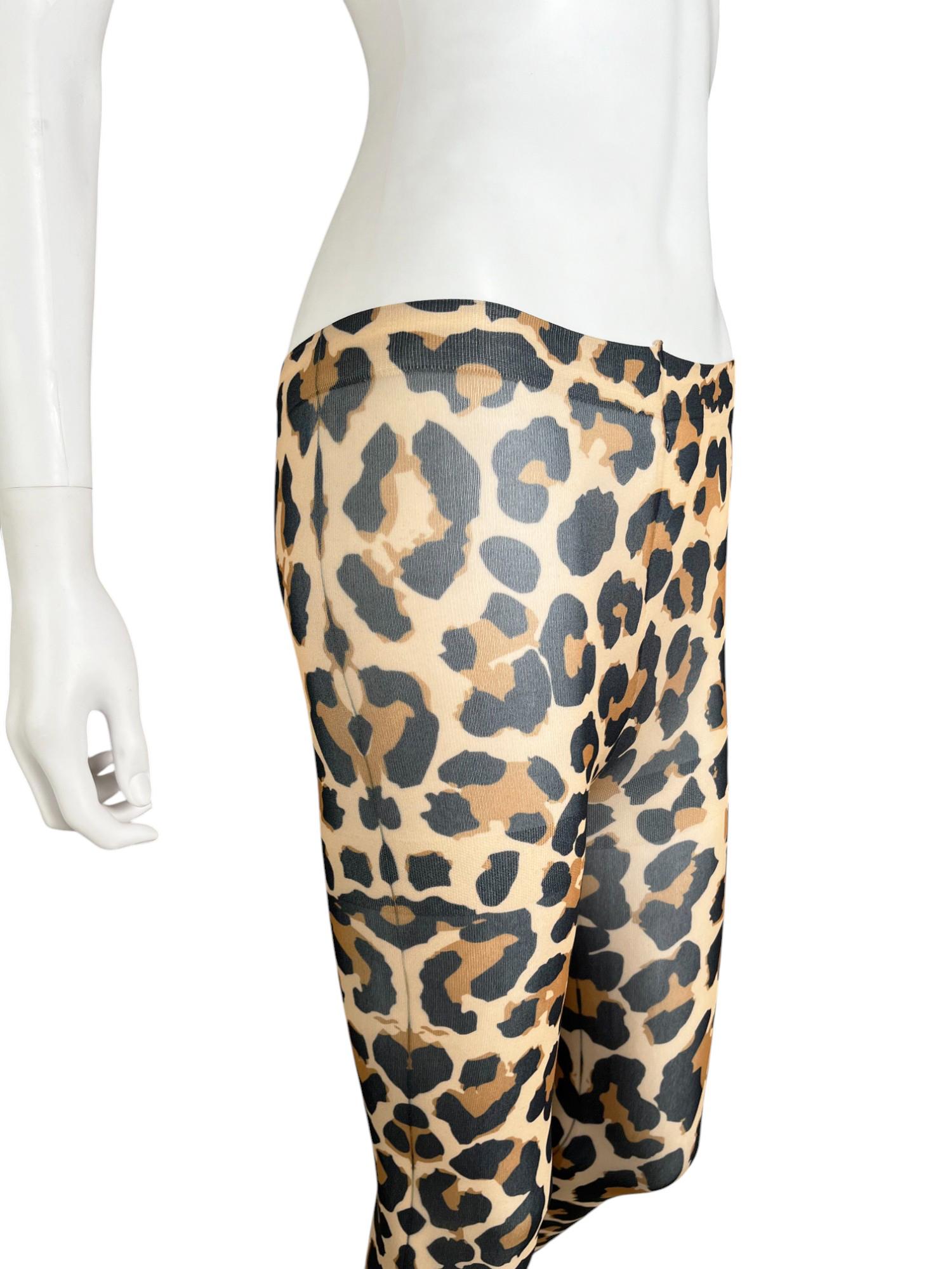 Junya Watanabe F/W 2020 Leopard Print Leggins In condizioni ottime in vendita a Caserta, IT