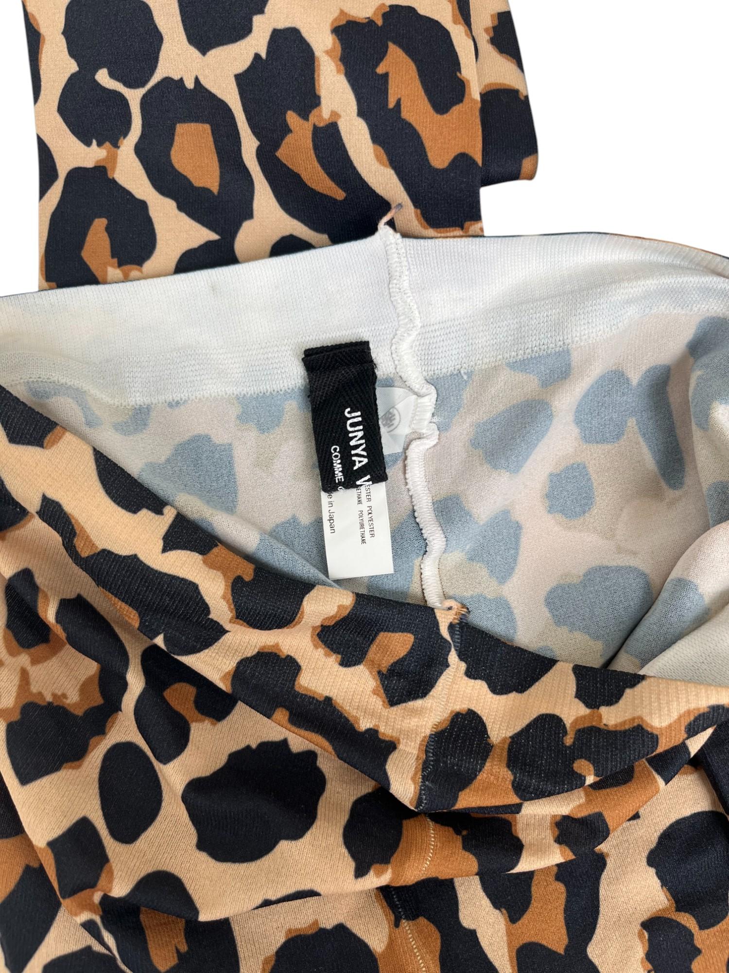 Junya Watanabe F/W 2020 Leopard Print Leggins in vendita 2