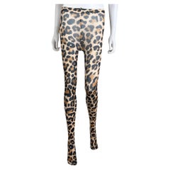Junya Watanabe F/W 2020 Leopard Print Leggins