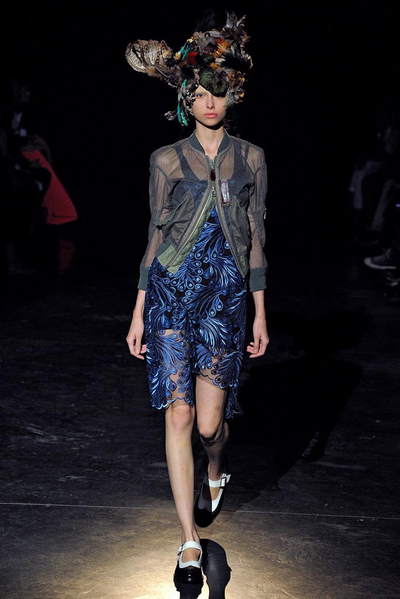 Junya Watanabe for Comme des Garcons Lace Dress, runway For Sale 2