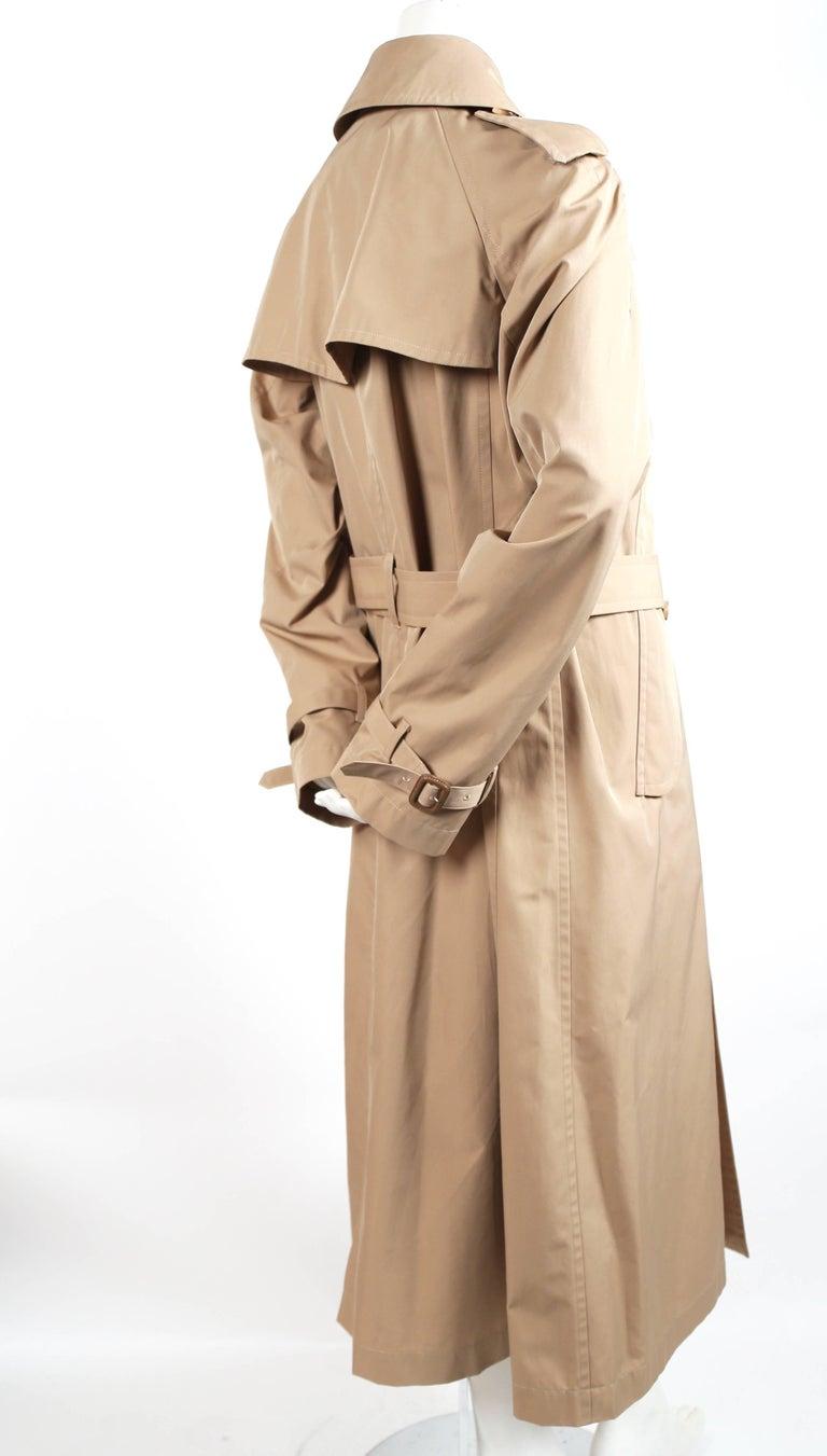 comme des garcons trench coat