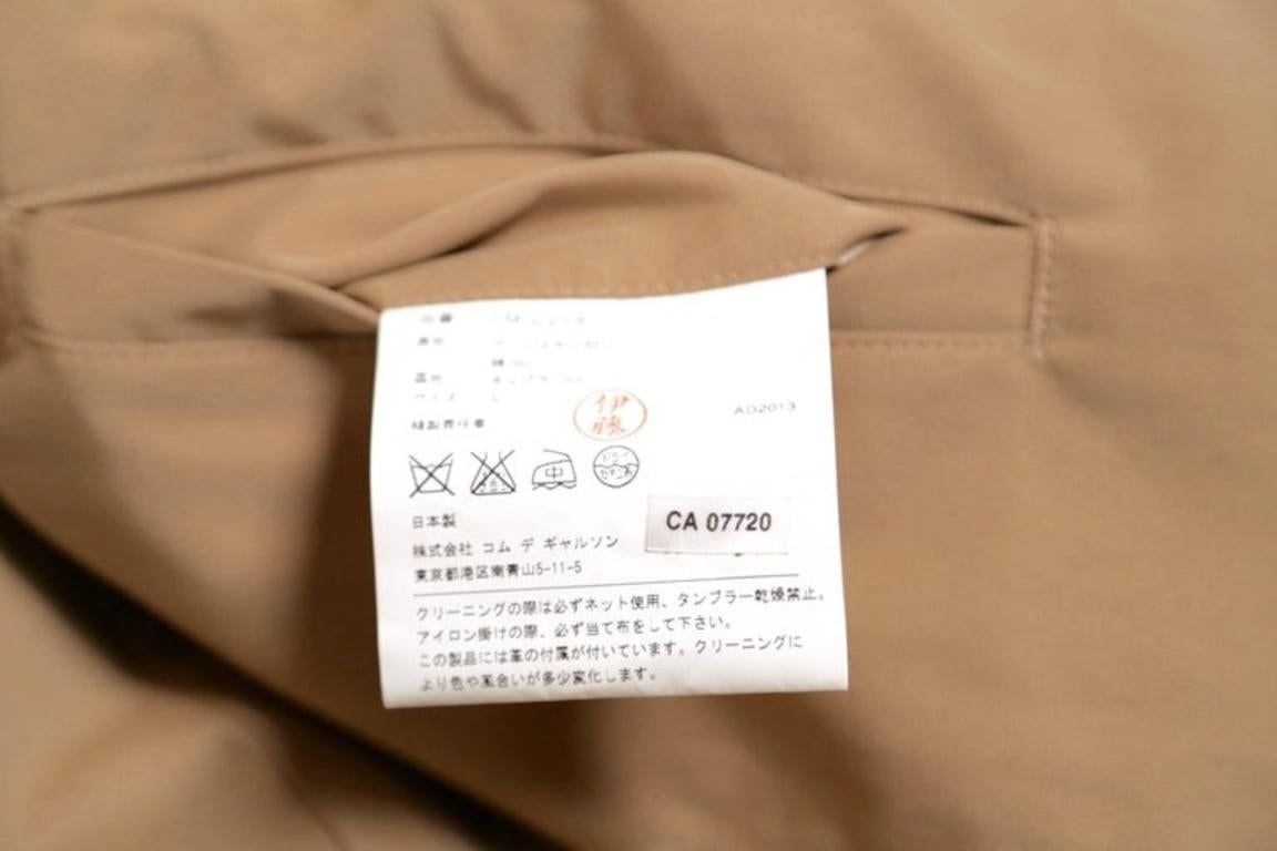 Junya Watanabe For Comme Des Garcons Runway Trench Coat In Excellent Condition In San Fransisco, CA