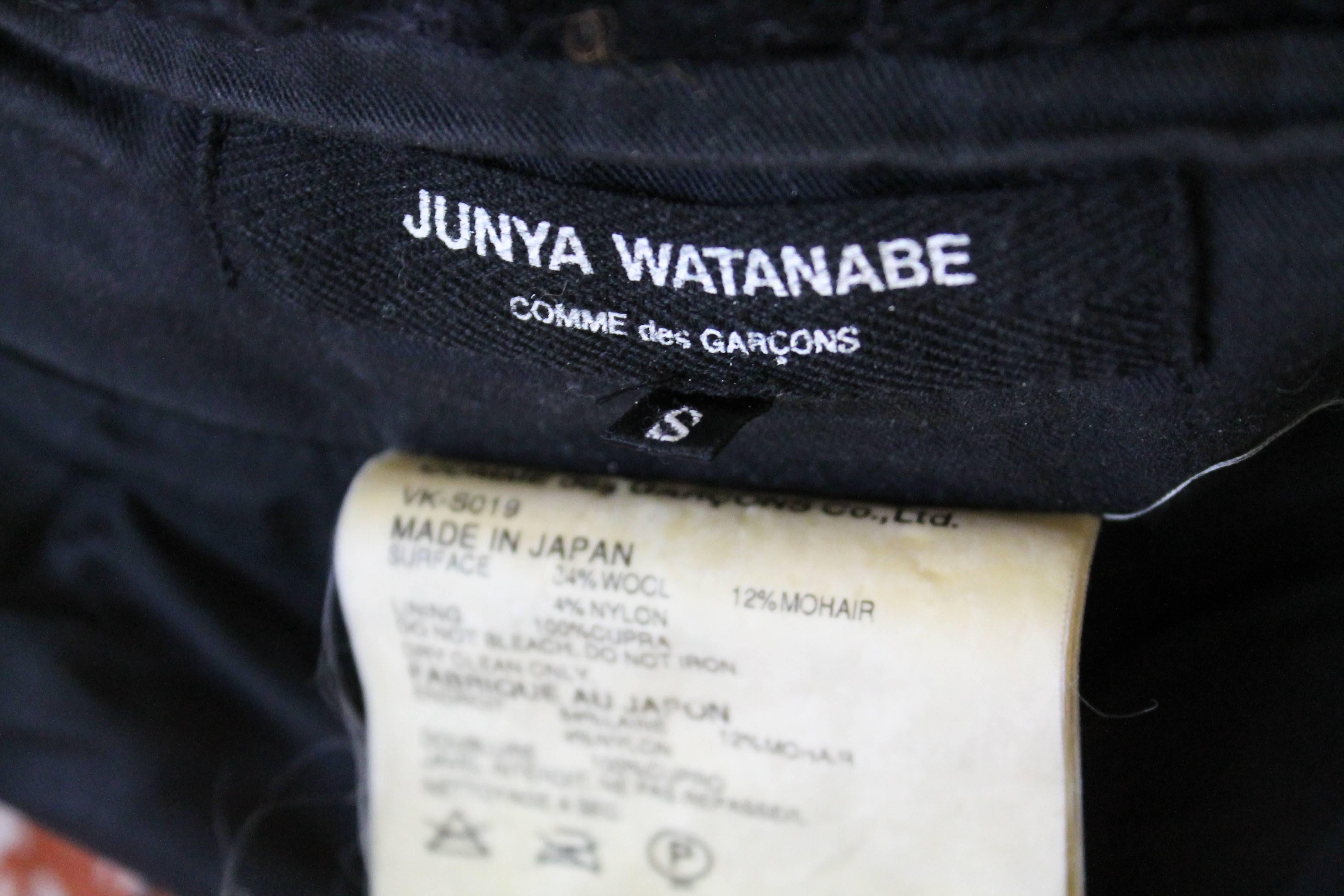 Junya Watanabe for Comme des Garçons Black Boucle Skirt  3
