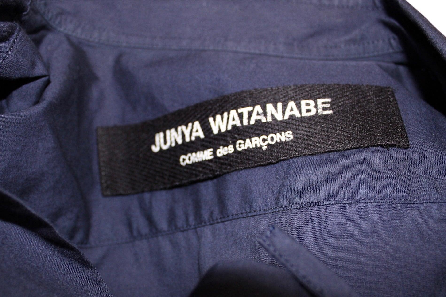 Junya Watanabe for Comme DesGarcons Cotton Deconstructed Shirt Dress, 2002 Excellent état - En vente à Los Angeles, CA