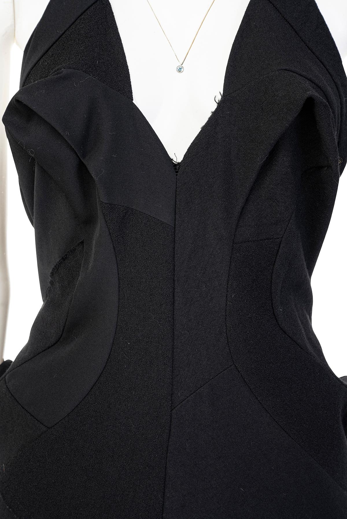 JUNYA WATANABE FW 02 Robe longue à col licou, rare et emblématique en vente 2