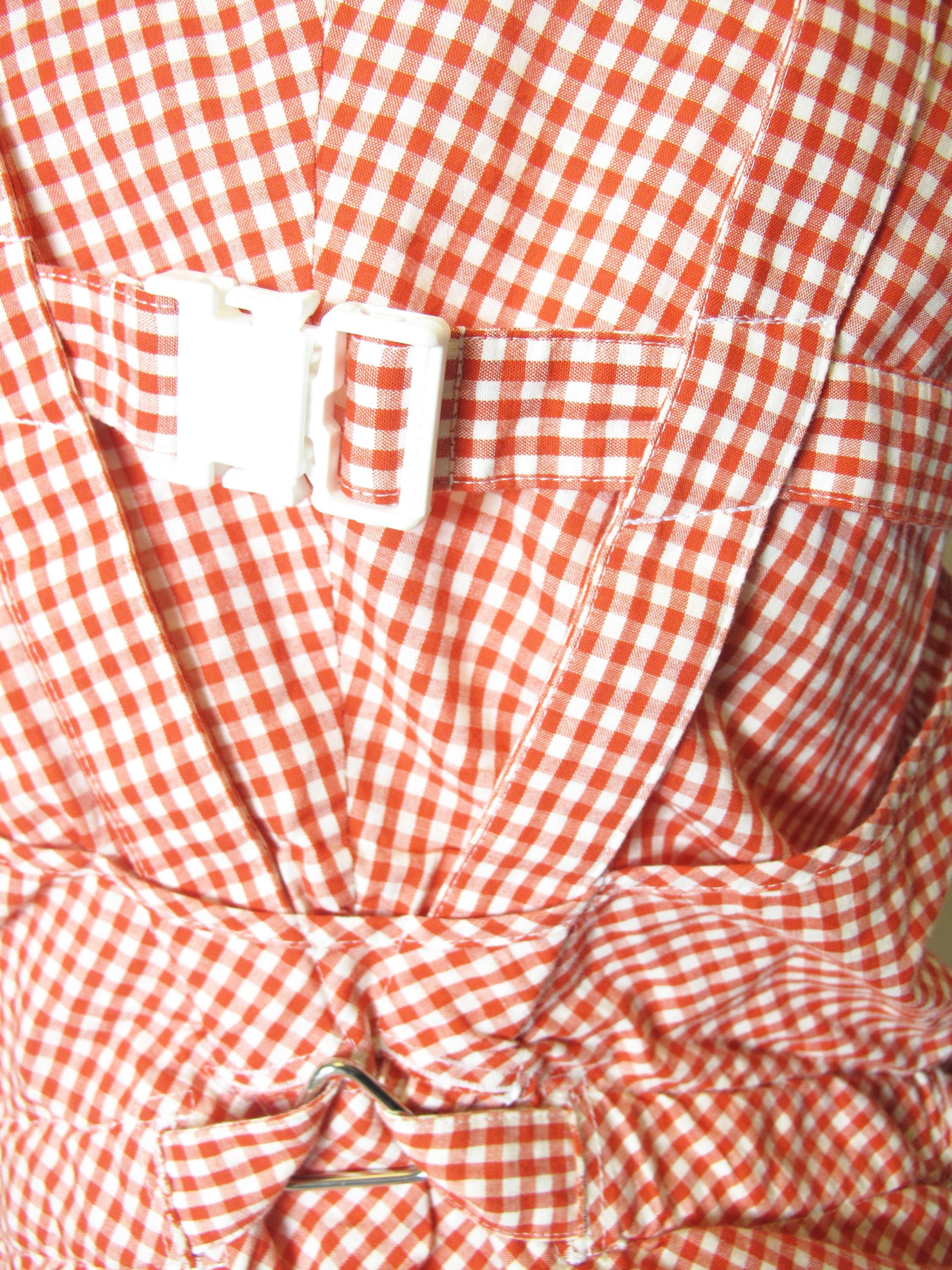 Women's Junya Watanabe Gingham Parachute Top, 2002