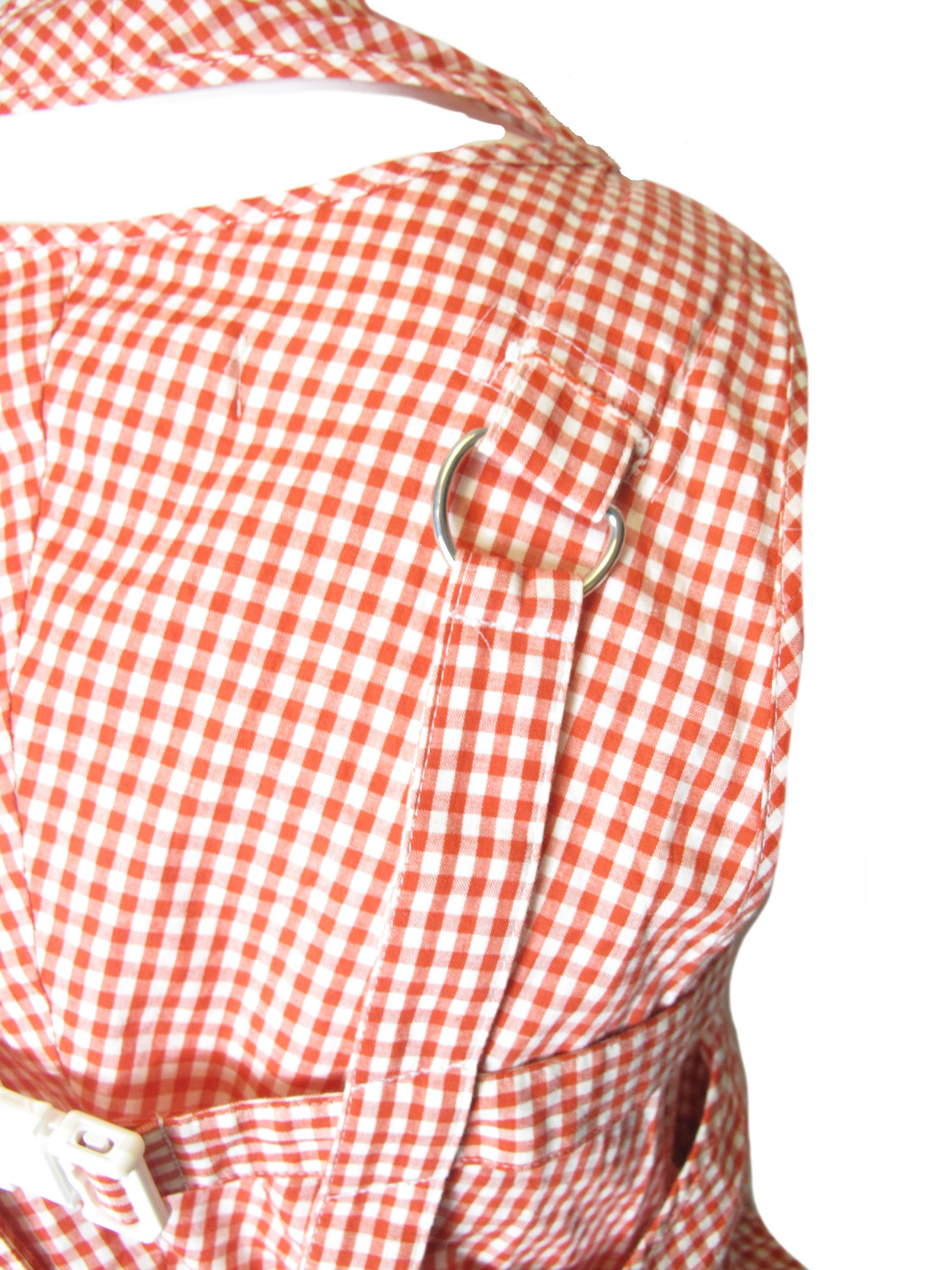 Junya Watanabe Gingham Parachute Top, 2002 1