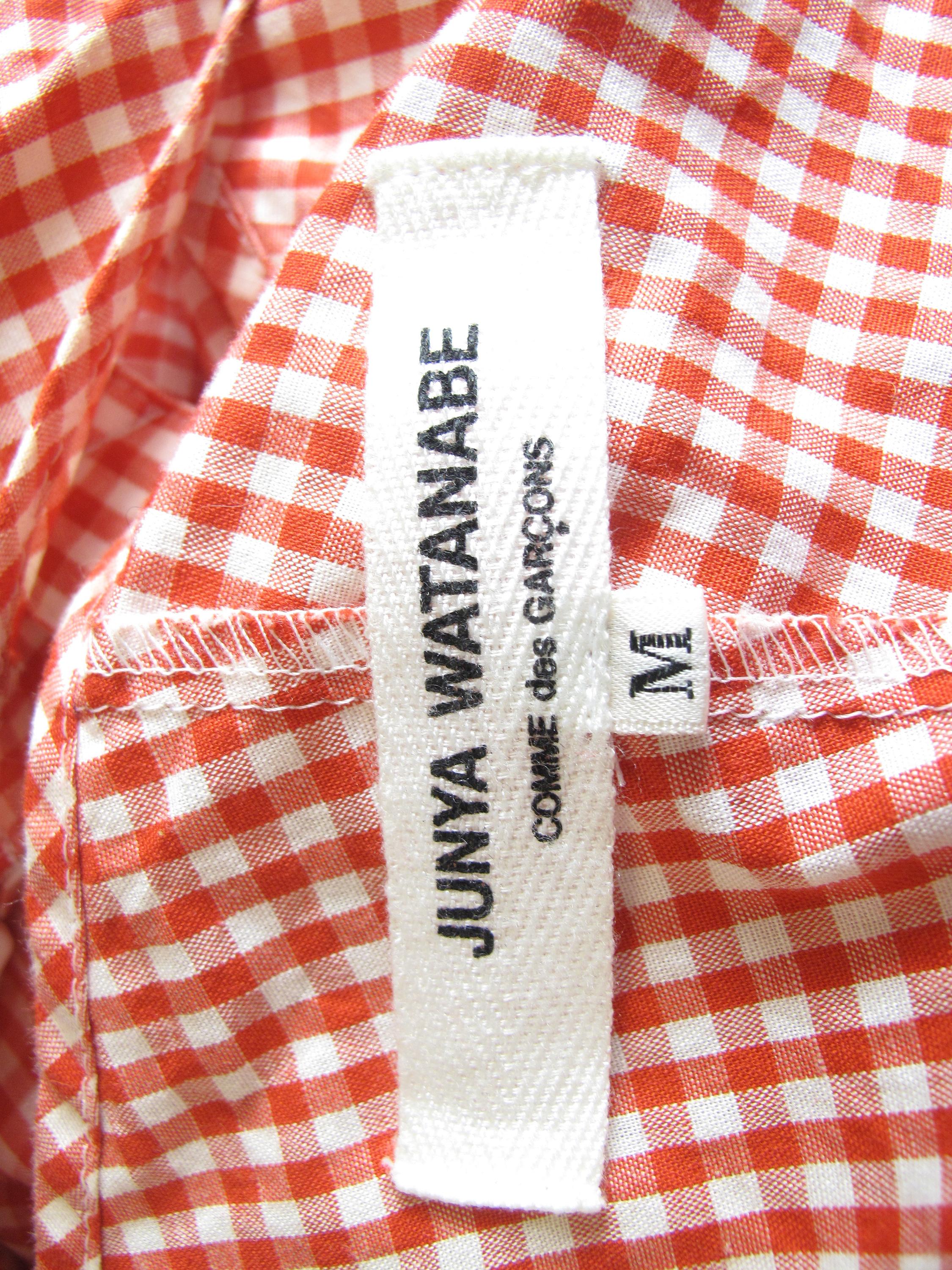 Junya Watanabe Gingham Parachute Top, 2002 2