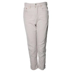 Junya Watanabe, Linen jeans in beige