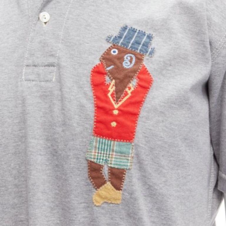 JUNYA WATANABE MAN EYE 2015 grey cotton red plaid puppet patchwork polo shirt M
Reference: JSLE/A00033
Brand: Junya Watanabe
Collection: MAN EYE 2015
Material: Cotton
Color: Grey, Multicolour
Pattern: Solid
Closure: Button
Made in: