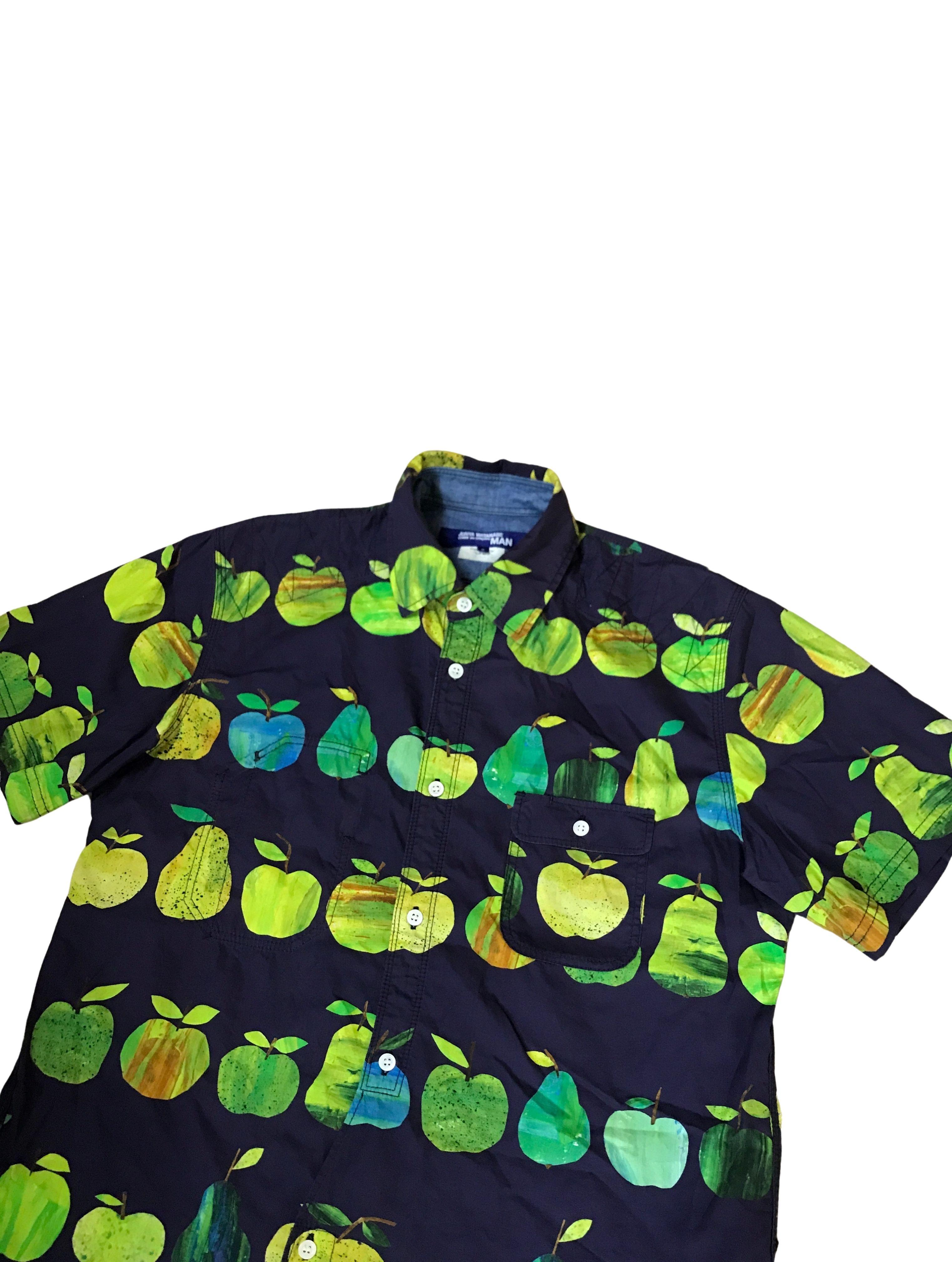 Women's or Men's Junya Watanabe MAN Pear Print Shirt, Spring Summer 2019 For Sale