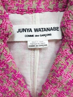 JUNYA WATANABE POUR COMME DES GARÇONS pink tweed Jacket, c. 2000